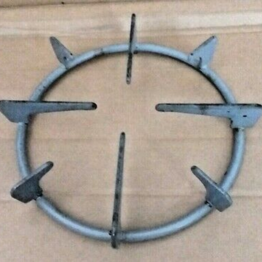 GE Round Burner Grate Set For Stove Black WB31K5035 Cover photo is (5036 grey)